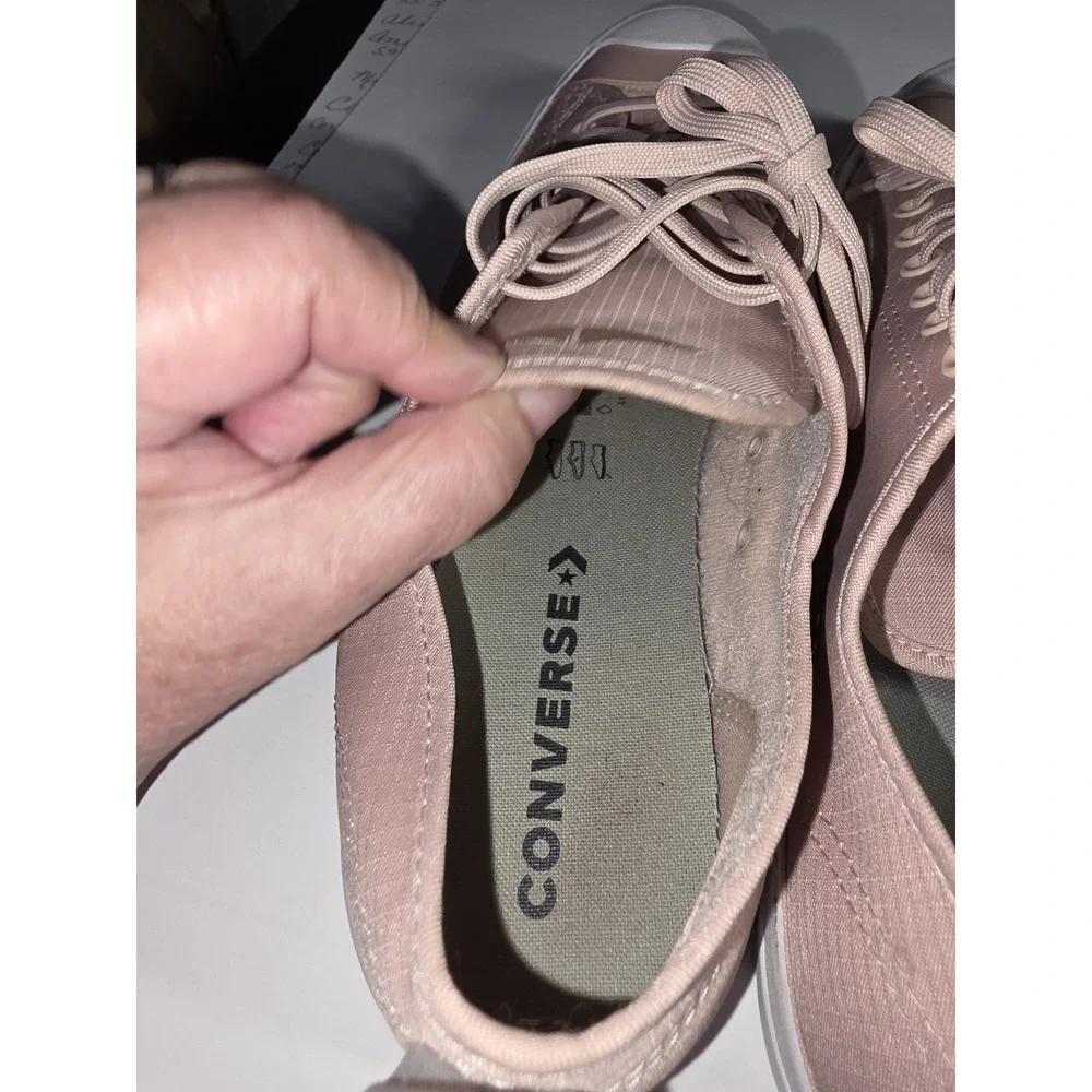 Converse Jack Purcell Vintage Sneakers Salmon Color Insize 11 - Picture 5 of 6